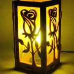 Luminária A Rosa